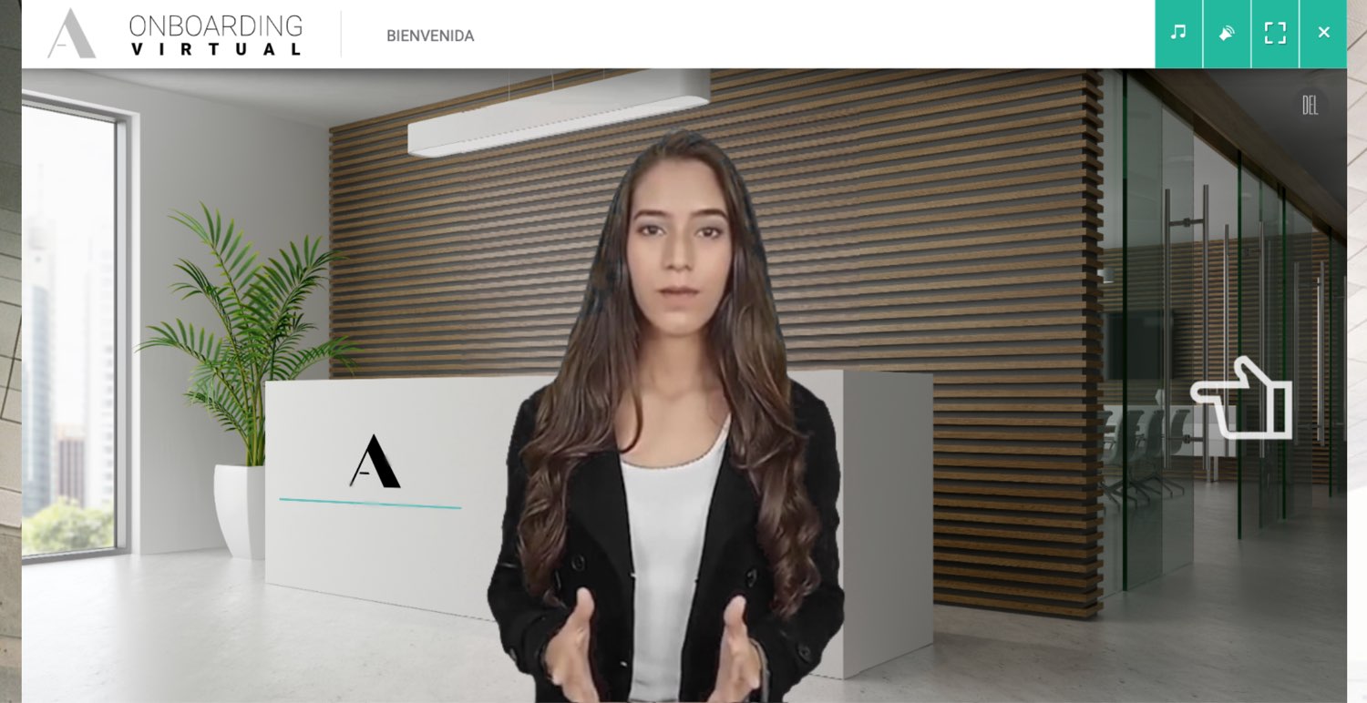 Sistema de Onboarding digital con Avatars virtuales y Realidad Virtual